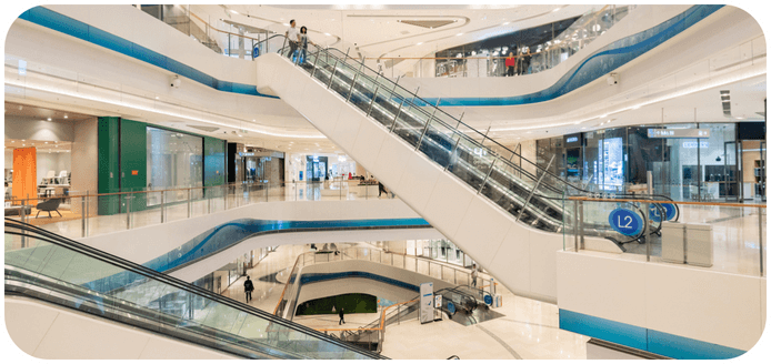 Shopping mall people counting solution